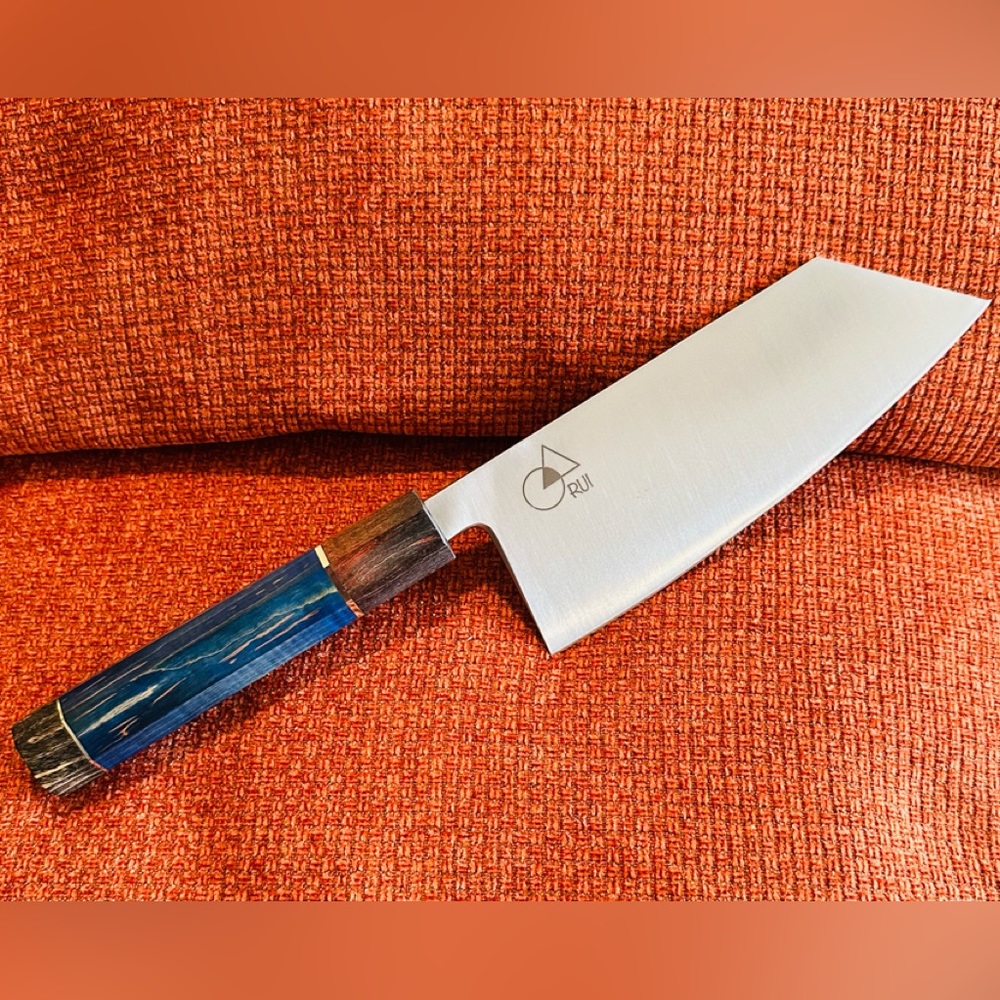 Rui kitchen knife handle material for meat vegetable New without box